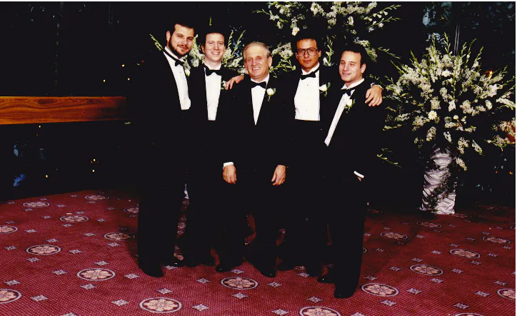 Sheldon LIbfeld, Jay Libfeld, Theodore Libfeld, Mark Libfeld and Corey Libfeld. (Conservatory Group)