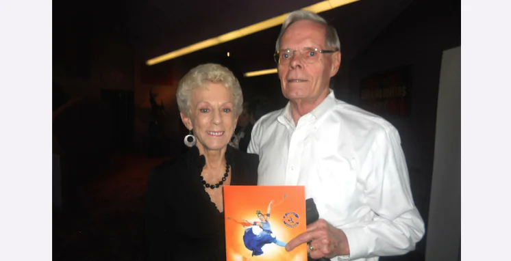 Victoria and Jim Bergdahl attended the Shen Yun performance at the Van Wezel Arts Hall in Sarasota, Fla., on April 23. “I loved it. It took us into this ancient world,” Mrs. Bergdahl said. (Edie Bassen/Epoch Times) 