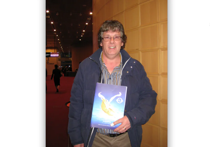 Company director Aidan McCann was deeply moved by the Shen Yun performance he saw at The Convention Centre Dublin on April 20th. “It’s absolutely fantastic. We were whisked away by it. It’s brilliant,” he said. (Epoch Times)