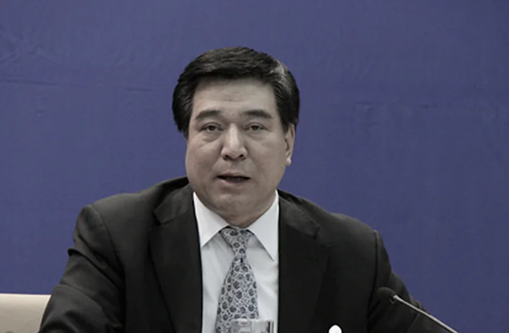 Shen Weichen, the Party secretary and vice chairman of the Chinese Association for Science and Technology, a state-affiliated industry group. Shen was dismissed on April 17, official reports said. (Screenshot via Wenming.cn)