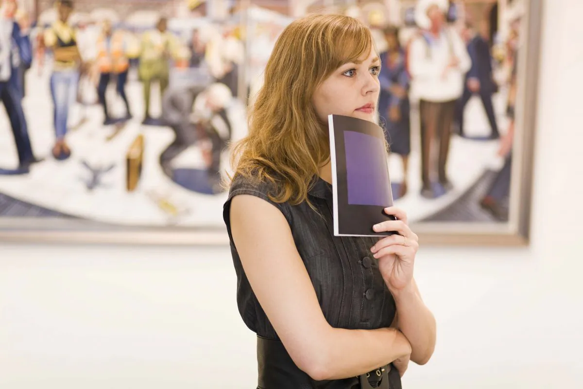 Slow Art Day, April 12, encourages gallery visitors to spend quality time with a small number of artworks rather than feel obliged to see everything on offer. (Jupiterimages/Thinkstock)
