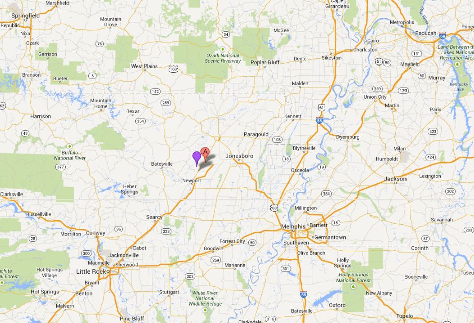 Tuckerman, Swifton Tornado Confirmed on the Ground in Arkansas Towns