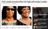 Aretha Franklin – Patti LaBelle Fist Fight Article isn’t Real
