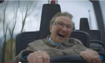 Her Laughter Is Contagious: 78-Year-Old Rides a Roller Coaster for First Time (Video)