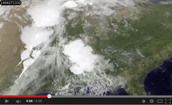 This Is What The Tornadoes That Hit The South Looked Like From Space ...