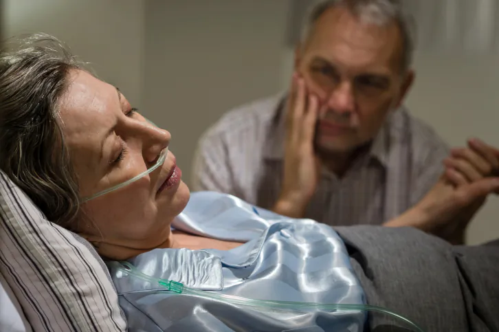 A file photo of an unconscious woman in a hospital. (CandyBoxImages/Thinkstock.com)