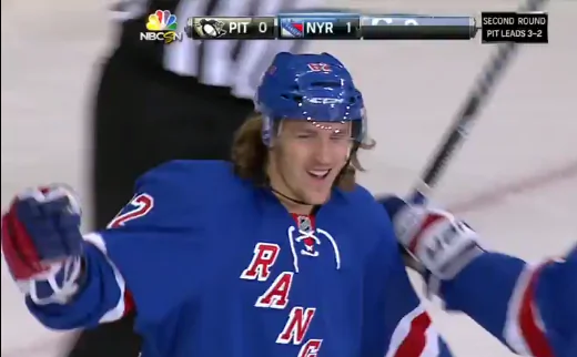 Rangers Top Penguins To Even Series