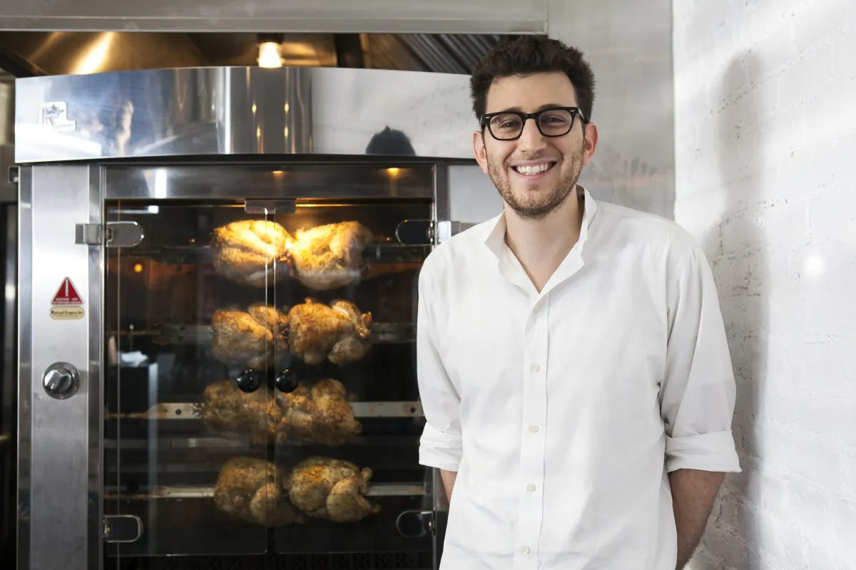 Poulette owner Adam Jama. (Samira Boaou/Epoch Times)