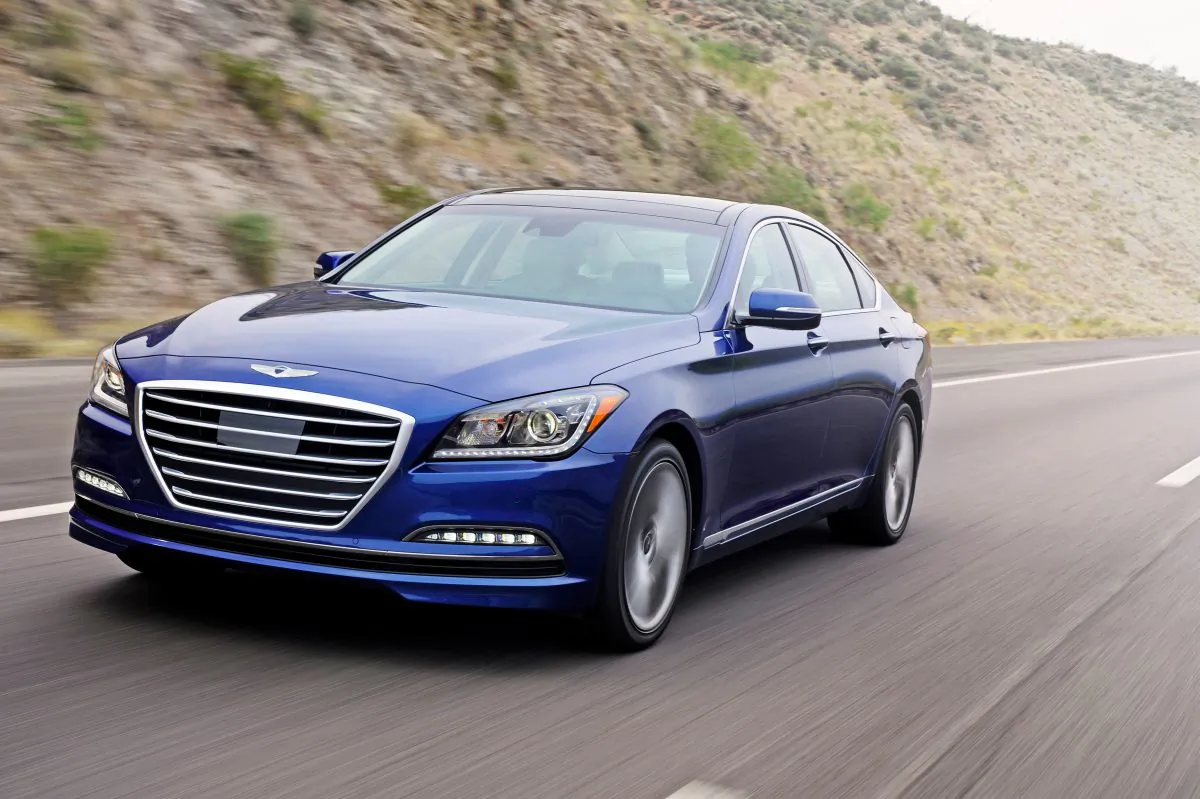 2015 Hyundai Genesis. (Courtesy of Hyundai)