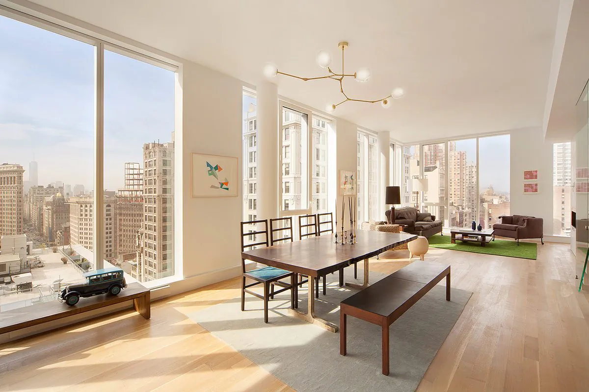 A penthouse at 241 Fifth. (Courtesy of CORE)