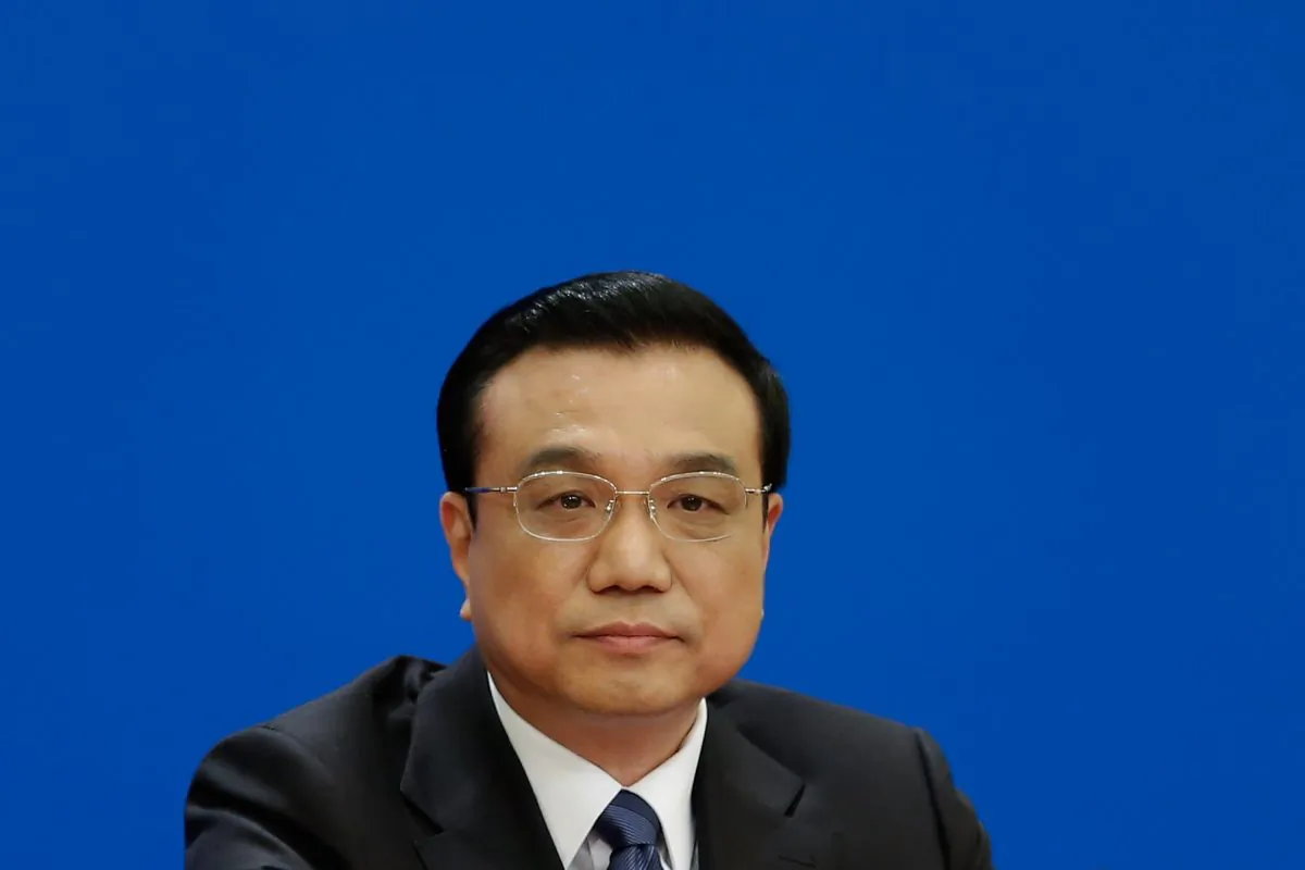 Chinese Premier Li Keqiang attends a news conference after the closing session of the National People's Congress (NPC) at the Great Hall of the People on March 13, 2014 in Beijing, China. (Lintao Zhang/Getty Images)