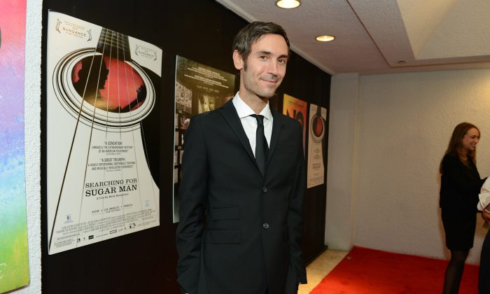 Director Malik Bendjelloul attends the Sony Pictures Classics Pre-Oscar Dinner at The London Hotel on February 23, 2013 in West Hollywood, California. He died on May 13 at the age of 36. (Todd Williamson/Invision for Sony Pictures Classics/AP)