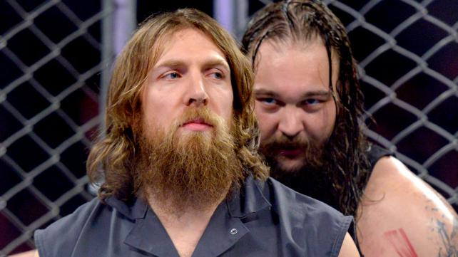Daniel Bryan (in front) Bray Wyatt (in the back) (bing.com)