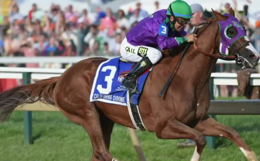 California Chrome Can Wear Nasal Strip