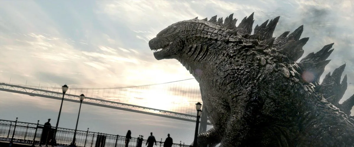 The newly remade Godzilla is a monster with depth of character. (Warner Bros.)
