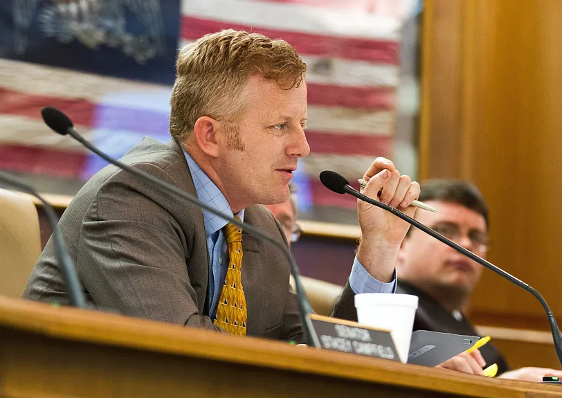 Republican state Sen. Stacey Campfield (AP Photo/Erik Schelzig)