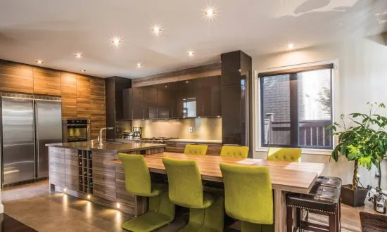 Modern Earth Tone Kitchen