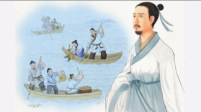 Qu Yuan was a wise, kind, and honest court minister who did much to eliminate the corruption rampant in the state of Chu during the Warring States period. (SM Yang/Epoch Times)