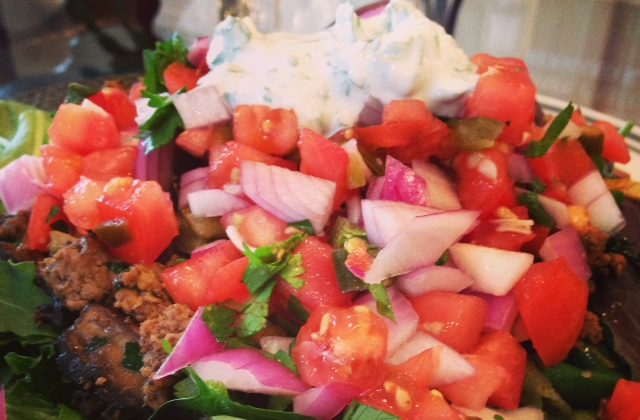 A Taco Salad is a great way to celebrate Cinco de Mayo 