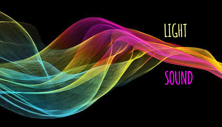 The terahertz gap is a sliver between the microwave and infrared bands of the electromagnetic spectrum. A new device converts T-ray light into ultrasound waves, making them easier to detect. (University of Michigan)