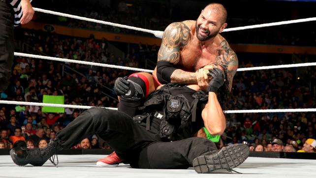 Batista in a file photo. (WWE)