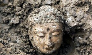 Over 1,000 Ancient Buddha Statues Uncovered in China