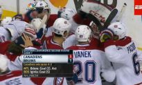Canadiens Close Out Bruins