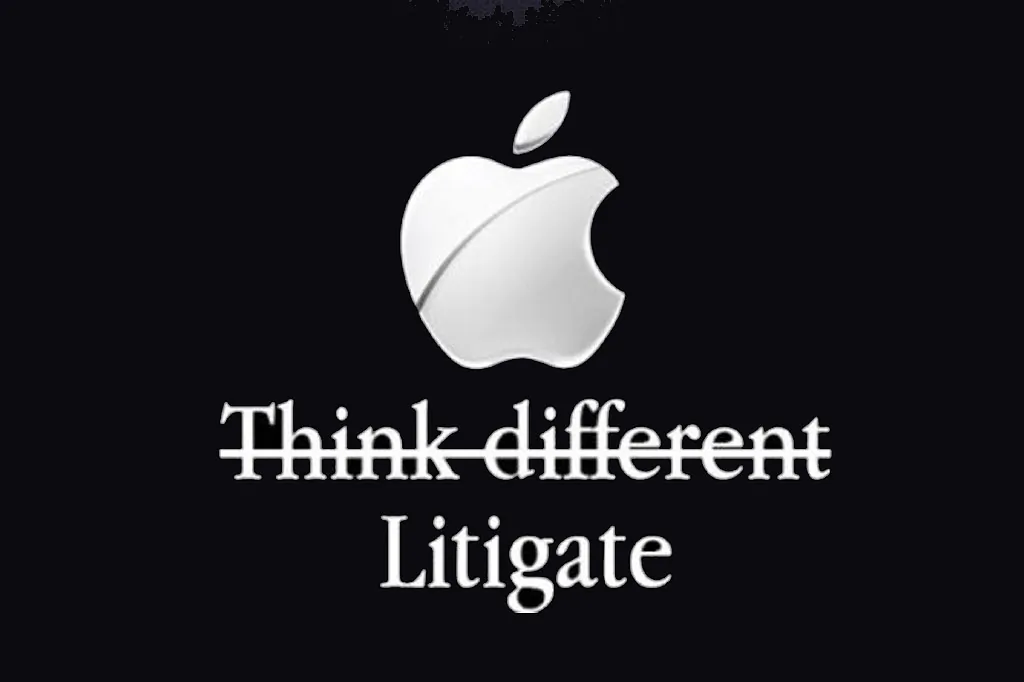 Apple litigate. (The Conversation)