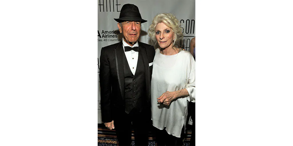 Leonard Cohen and Judy Collins attend the 41st Annual Songwriters Hall of Fame Ceremony at The New York Marriott Marquis on June 17, 2010 in New York City. (Larry Busacca/Getty Images)