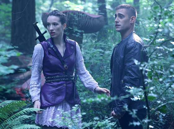 Michael Socha (The Knave of Hearts/Will Scarlet), right, in Once Upon a Time in Wonderland. (Jack Rowand/ABC)
