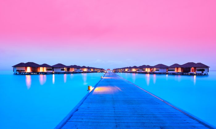 Sunrise in the Maldives. (*Shutterstock)