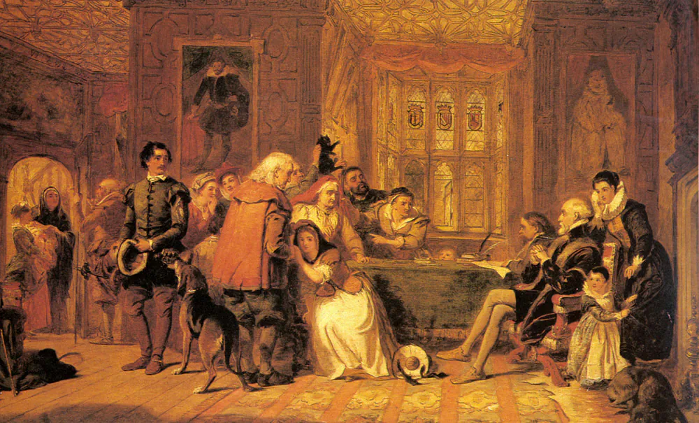 "The Witch's Trial” 1888, by William Powell Frith (1819–1909). (Courtesy of Art Renewal Center)
