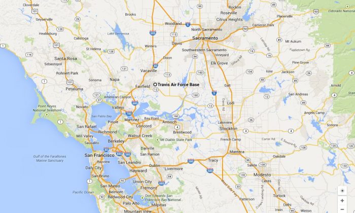Travis Air Force Base Crash Pilot Crashes At California Afb On