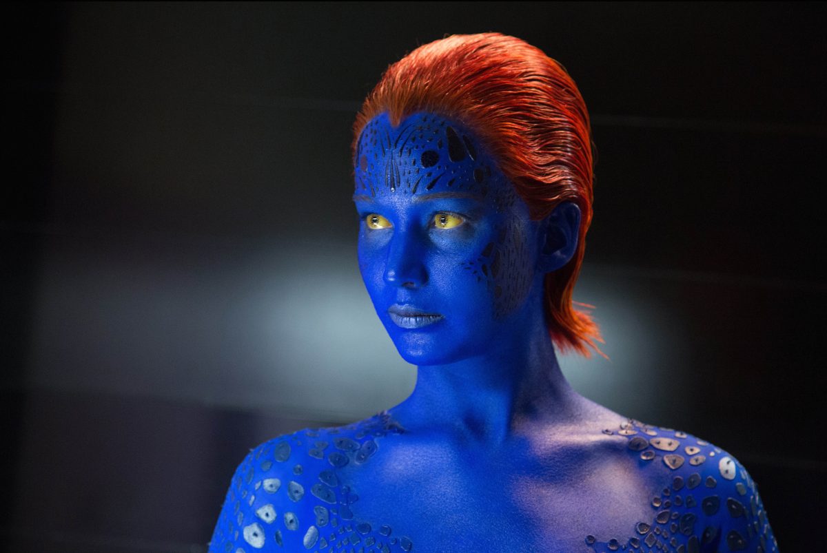 Jennifer Lawrence as Mystique in “X-Men: Days of Future Past.” (Alan Markfield/Twentieth Century Fox)