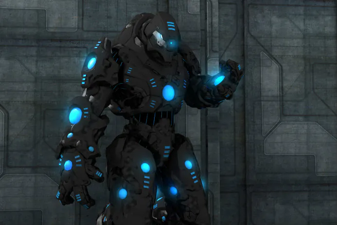 An conceptual illustration of a "battle robot." (Jesse Lang/Thinkstock)