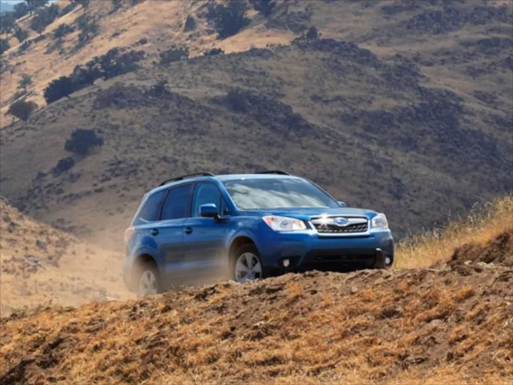 This year's version of the Subaru Forester shows some improvements in many areas, the most notable one being the increased milage. (Subaru)