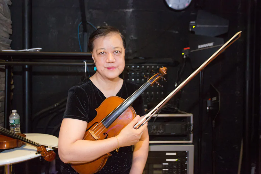 Dr. Yeou-Cheng Ma, executive director of the Children's Orchestra Society, backstage before the society’s 45th Annual Spring Concert in Rockville Centre, N.Y., on June 15. (Laura Cooksey/Epoch Times)