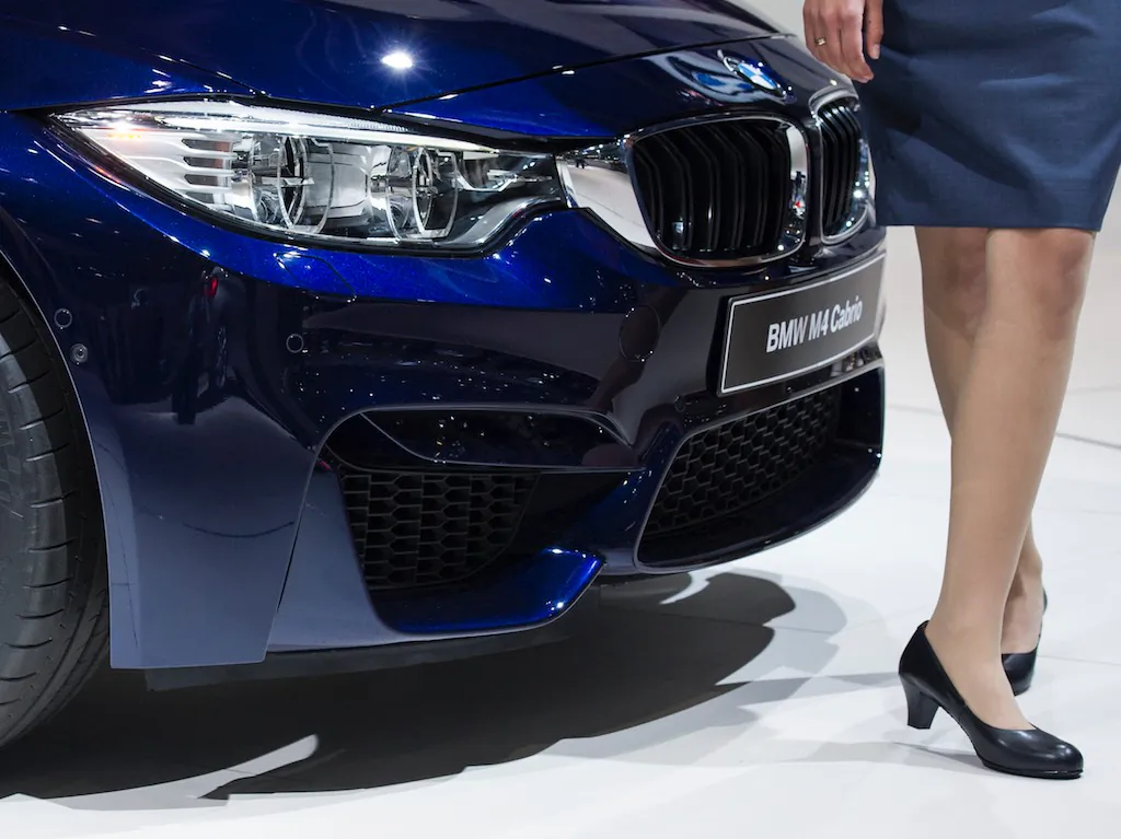 The new BMW M4 Cabrio is seen at the 2014 AMI Auto Show on May 30, 2014 in Leipzig, Germany. (Jens Schlueter/Getty Images)