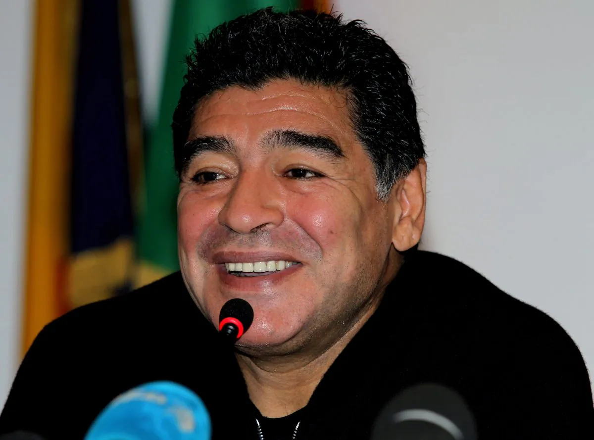 Diego Maradona. (Paolo Bruno/Getty Images)