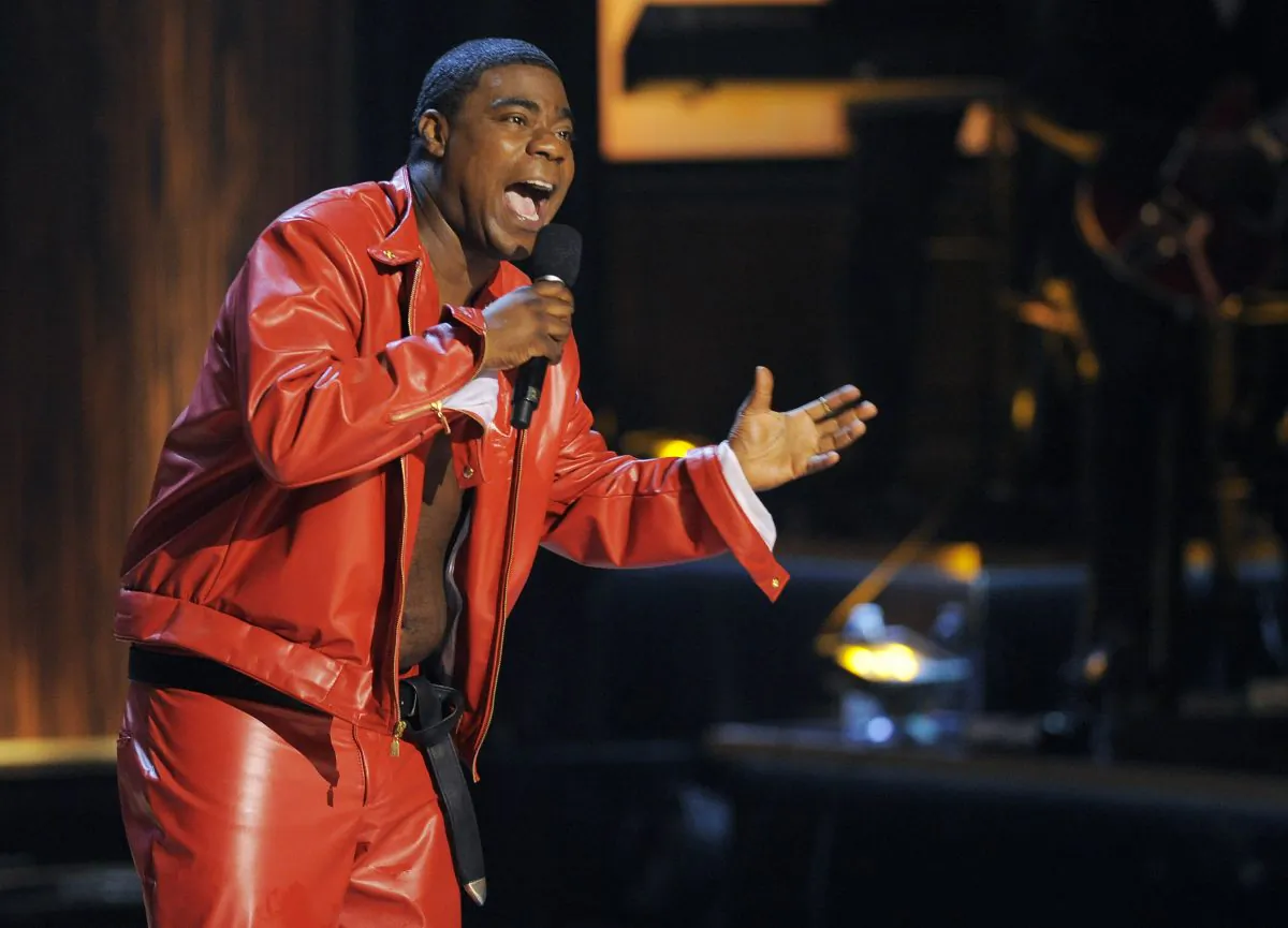 Comedian Tracy Morgan performs at "Eddie Murphy: One Night Only," on Nov. 3, 2012. (Chris Pizzello/Invision)