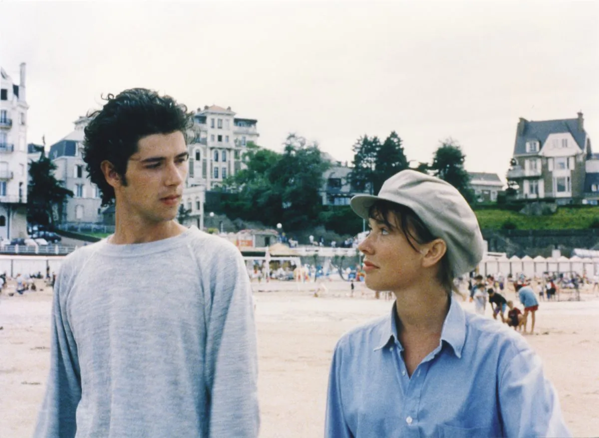Melvil Poupaud as the awkward Gaspard, and Amanda Langlet as his platonic friend Margot. (Big World Pictures)