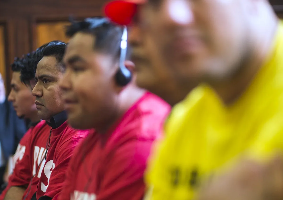 Car wash owners testify at a City Council hearing on licensing car washes, at City Hall in Manhattan, New York, on June 19, 2014. (William Alatriste/City Council)
