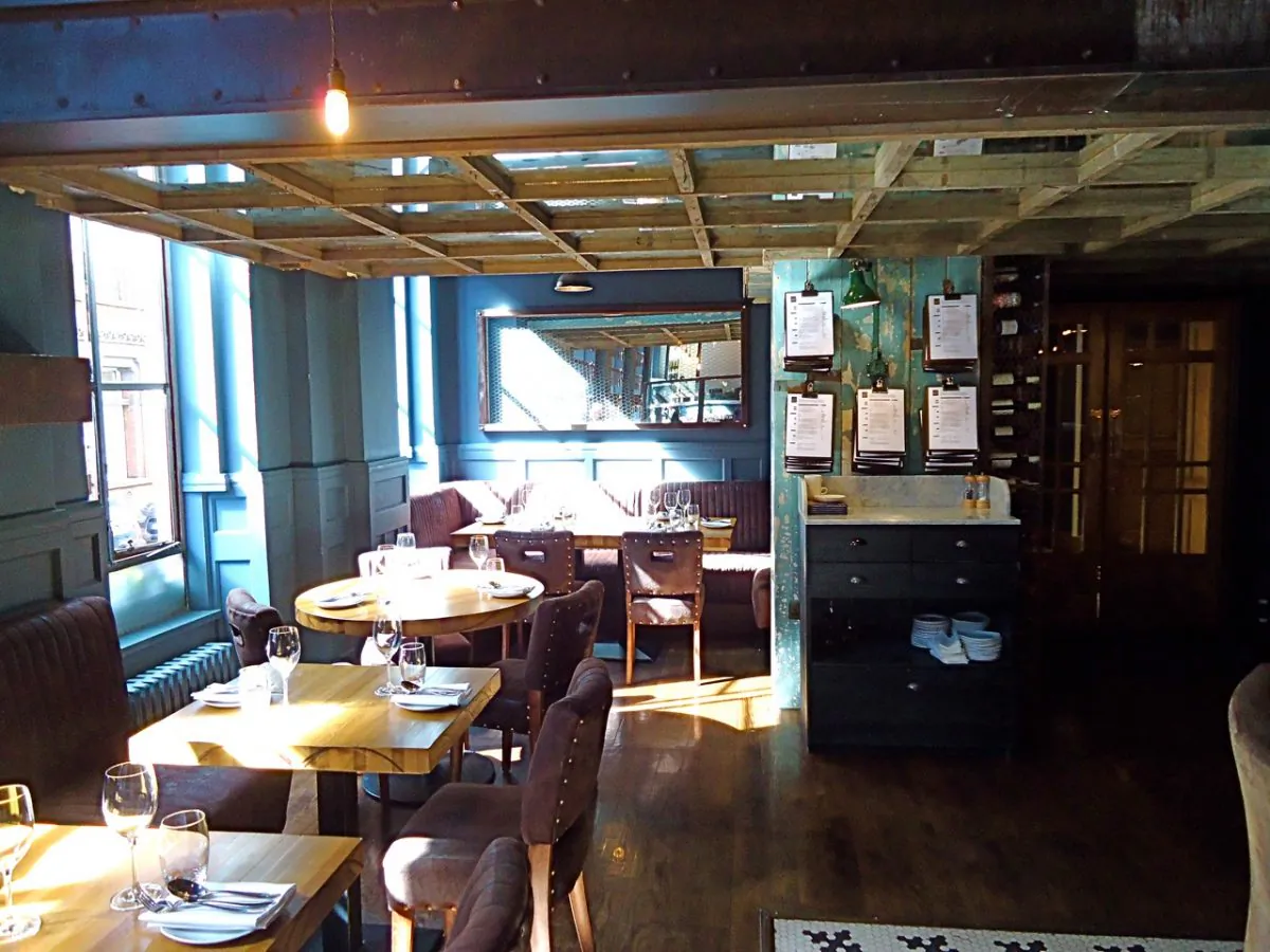 Michelin-starred chef Oliver Dunne’s Cleaver East in the trendy Temple Bar district of Dublin. (Courtesy of Susan James)