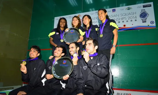 Pakistan and Malaysia Win Team Squash Tournament