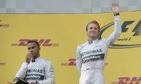 Rosberg, Hamilton 1–2 for Mercedes Again at Formula One Austrian Grand Prix