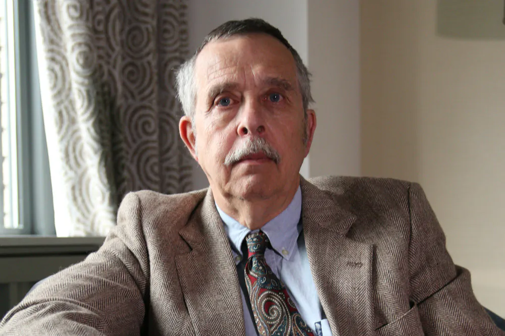 Edwin Vieira Jr. in New York, May 22. (Seth Hirsch/Epoch Times)