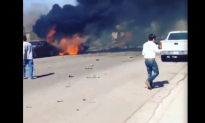 Military Jet Crashes Into California Neighborhood (Video)