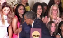 UConn Basketball Player Falls Off The Stage At White House (Video)
