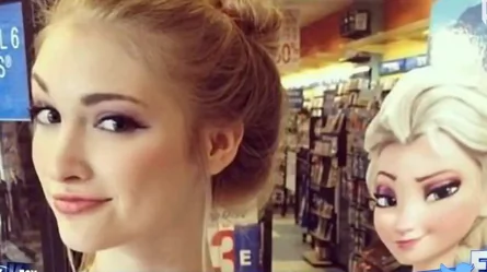 ‘Frozen’ Elsa Lookalike Goes Viral (Video)