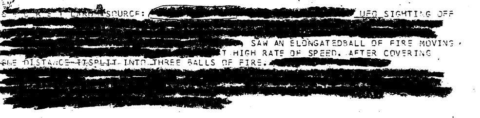 NSA UFO Report